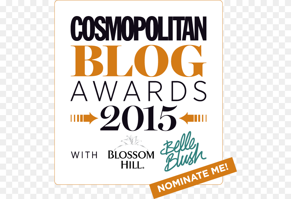 Cosmo Blog Awards 2017 Cosmopolitan Beauty Awards, Advertisement, Poster, Text, Book Png Image