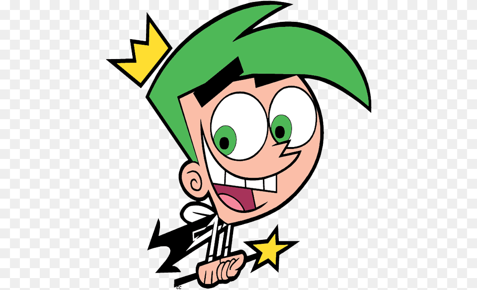 Cosmo Fairly Odd Parents, People, Person, Cartoon Free Png Download