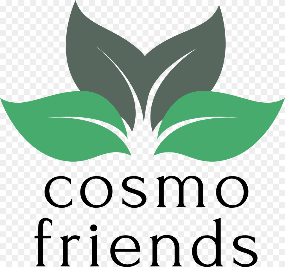 Cosmo Friends Illustration, Leaf, Plant, Logo, Person Png Image
