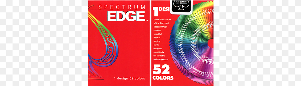 Cosmo Solano Spectrum Edge Deck By Us Playing Card, Advertisement, Poster Png Image