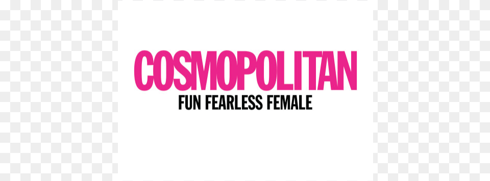 Cosmo Woman Of The Year Logo, Text Png Image