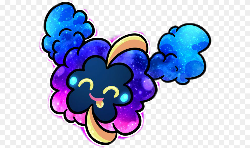 Cosmog Kawaiii Cute Pokemon Cute Cosmog, Art, Graphics, Purple, Pattern Free Transparent Png