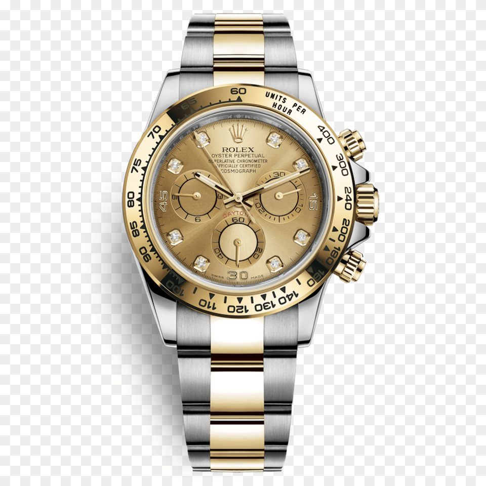 Cosmograph Daytona Oystersteel Yellow Gold, Arm, Body Part, Person, Wristwatch Png Image