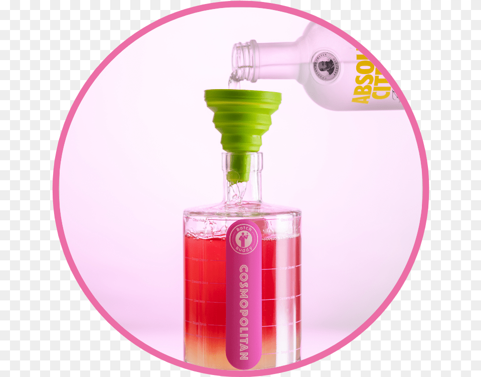 Cosmopolitan Batching Bottle Solution, Cosmetics, Perfume Free Png Download