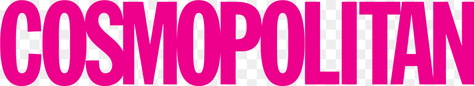 Cosmopolitan Magazine Logo, Purple, Text Free Png Download
