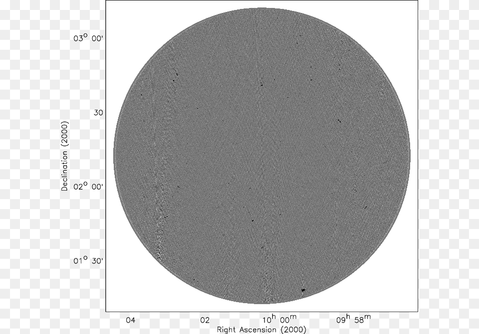 Cosmos Field Observed At 90 Cm Circle Png