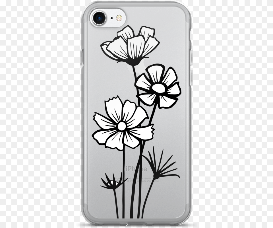 Cosmos Phone Case, Electronics, Mobile Phone, Flower, Plant Png