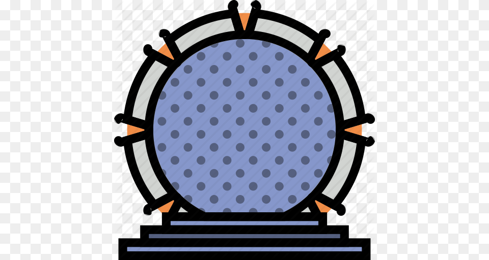 Cosmos Space Stargate Universe Icon, Arch, Architecture, Pattern Free Png