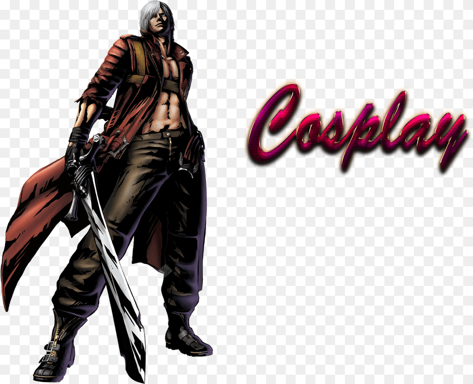 Cosplay Festival Photo Dante Devil May Cry Marvel, Adult, Person, Man, Male Free Png