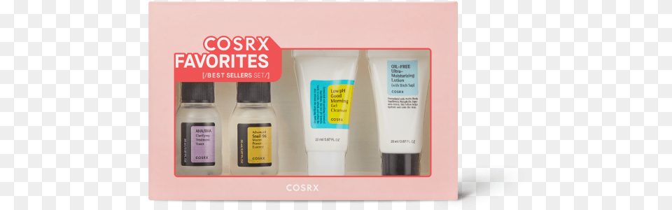 Cosrx Favorites Best Sellers Set, Bottle, Lotion, Cosmetics, Aftershave Free Transparent Png