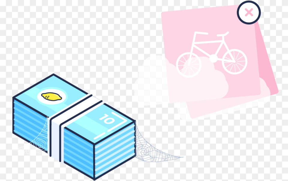 Cost Of Cash Missedjoy Box, Bicycle, Transportation, Vehicle, Machine Png