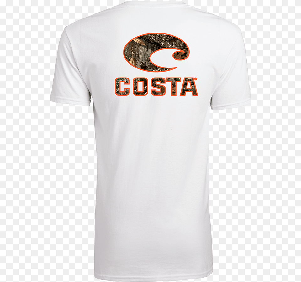 Costa Del Mar Realtree Edgeamptrade Retro Style, Clothing, Shirt, T-shirt Png