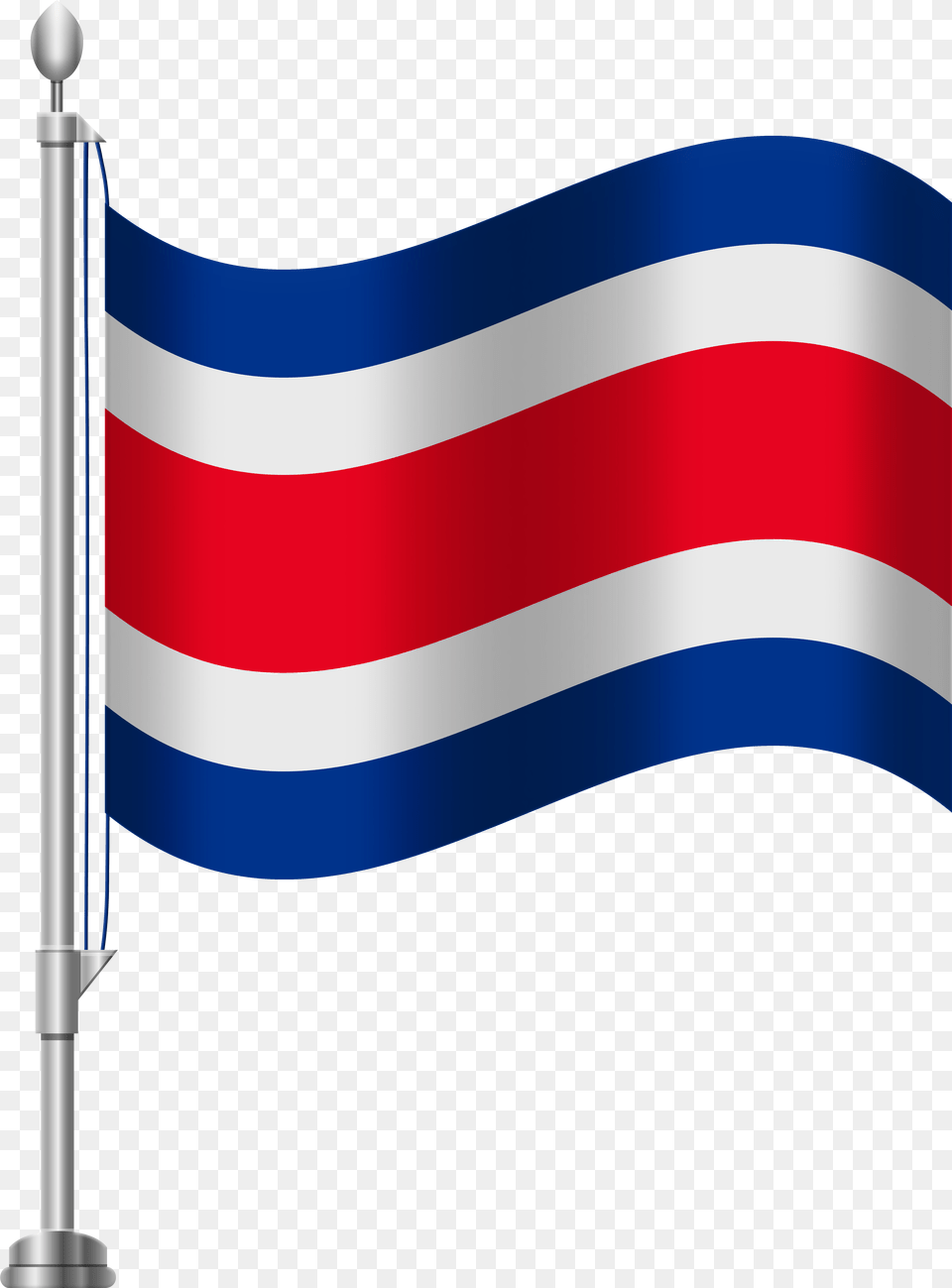 Costa Rica Flag Clip Art Png Image