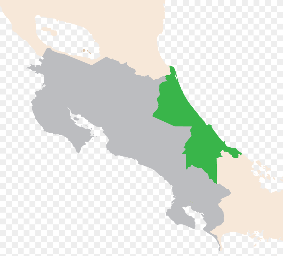 Costa Rica Map, Outdoors, Sea, Peninsula, Shoreline Png