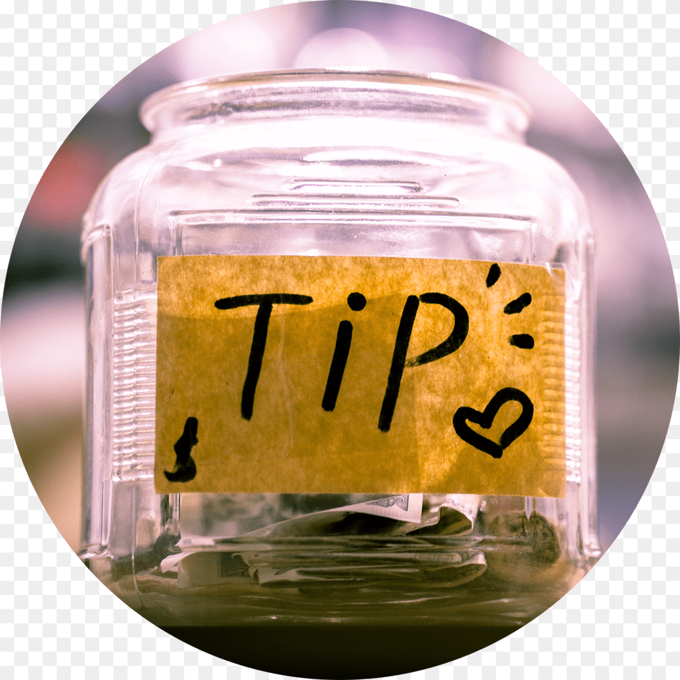 Costa Rican Tipping, Jar, Text Png Image