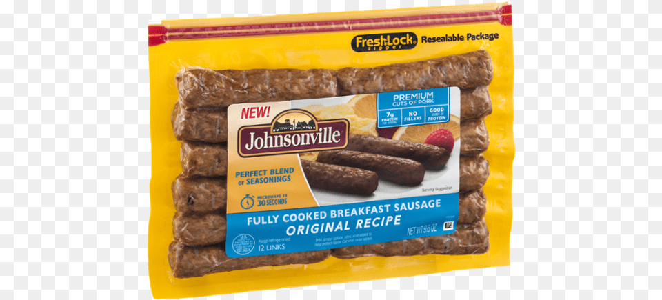 Costco Johnsonville Breakfast Sausage, Food, Hot Dog, Sweets Free Png Download