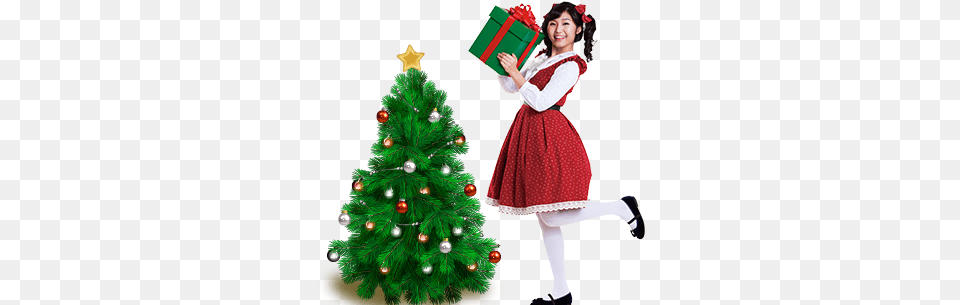 Costume, Person, Plant, Tree, Christmas Free Png