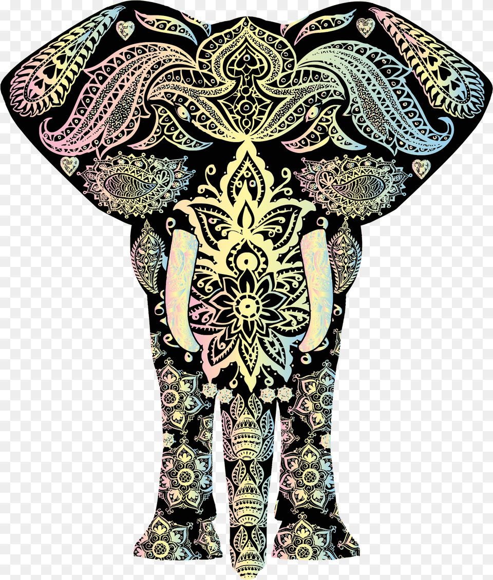 Costume Designorganismvisual Arts Elephant Mantra, Pattern, Art, Graphics, Floral Design Free Png Download