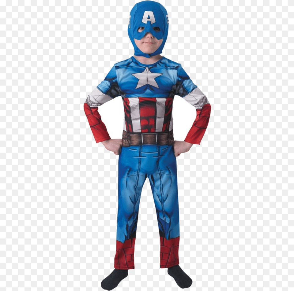 Costume Di Capitan America, Clothing, Person, Face, Head Free Transparent Png