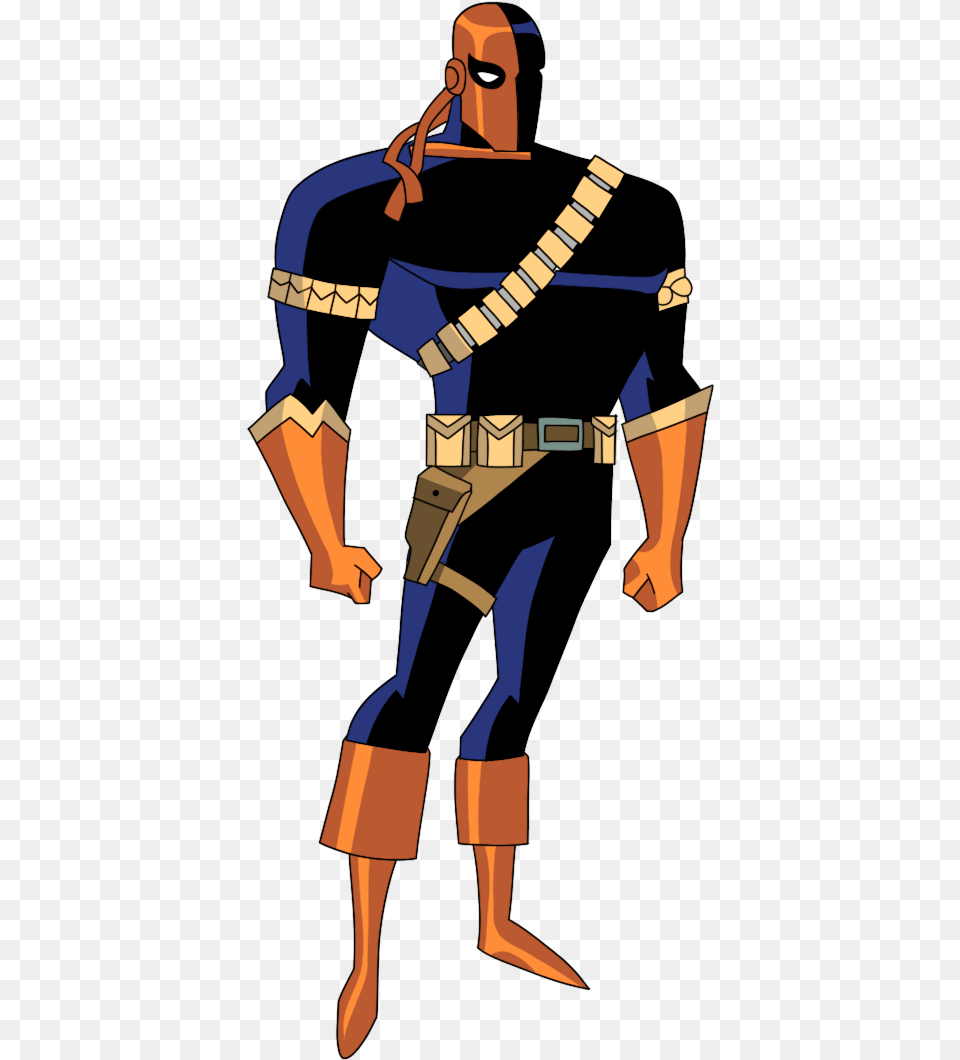 Costume Drawing Deathstroke Deathstroke Dcau, Adult, Female, Person, Woman Free Png