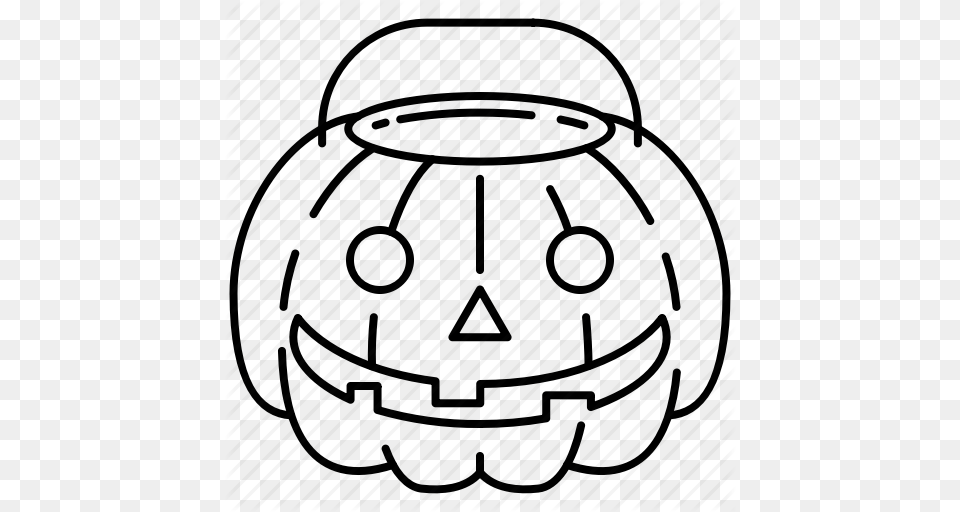 Costume Halloween Horror Monster Pumpkin Scary Treat, Jar, Pottery, Urn Free Png Download