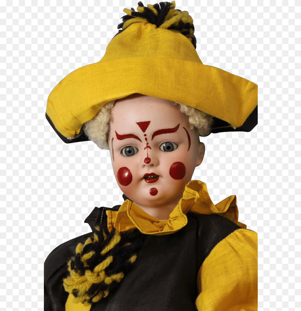 Costume Hat, Doll, Toy, Face, Head Png Image