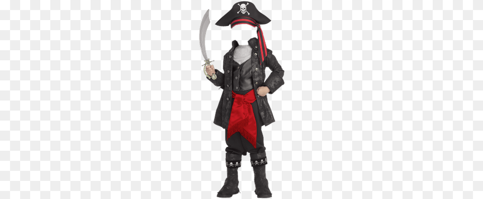 Costume Pirate Pirate Costume Kids, Clothing, Person, Coat Free Png Download