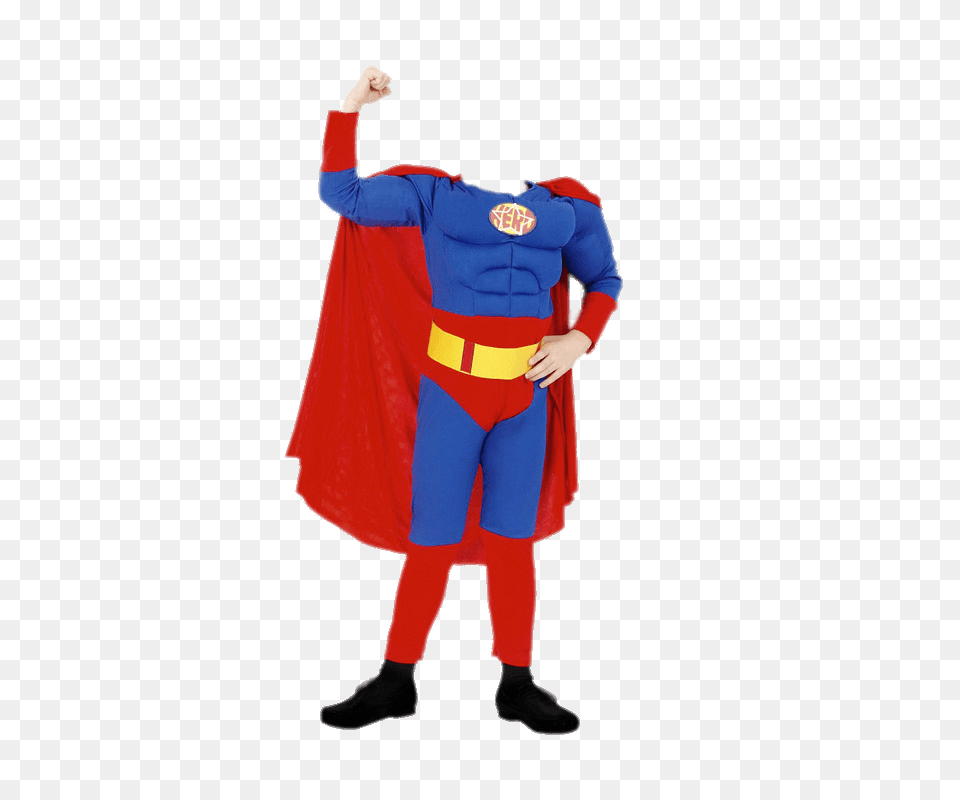 Costume Superhero, Cape, Clothing, Long Sleeve, Person Png Image