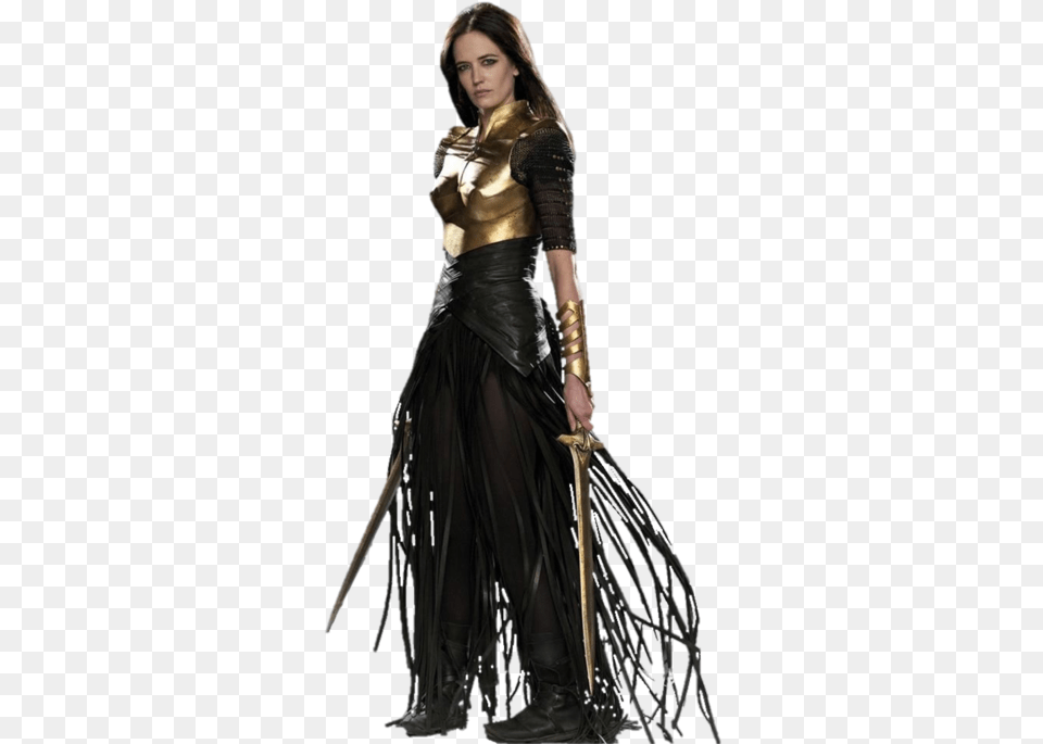Costumedesign By Alexandra Byrne 300 Rise Of An Empire Artemisia Costume, Weapon, Clothing, Sword, Person Png