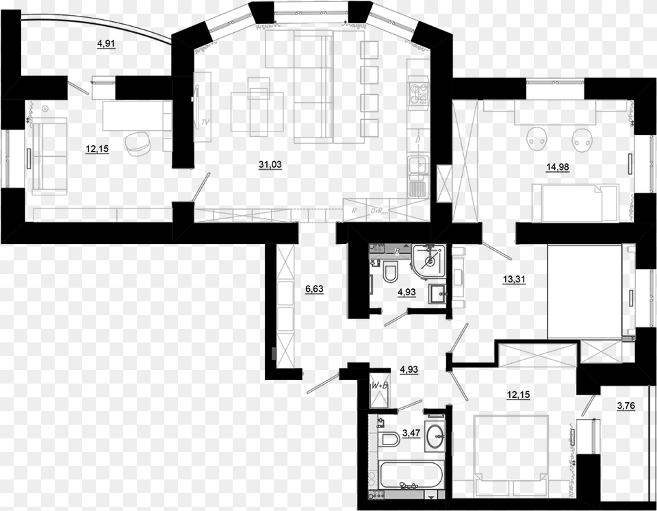Cosy Home Floor Plan, Cad Diagram, Diagram, Floor Plan Free Transparent Png