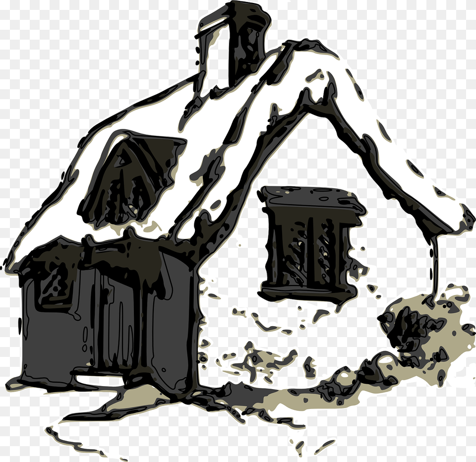 Cottage Clip Art, Architecture, Building, Countryside, Hut Png Image