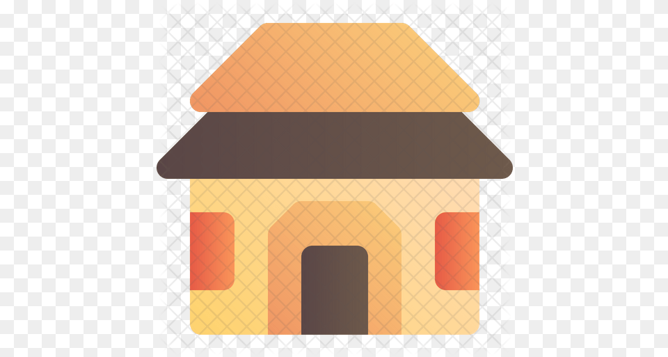 Cottage Icon Cctv Headquarters, Dog House, Den, Indoors, Kennel Png Image