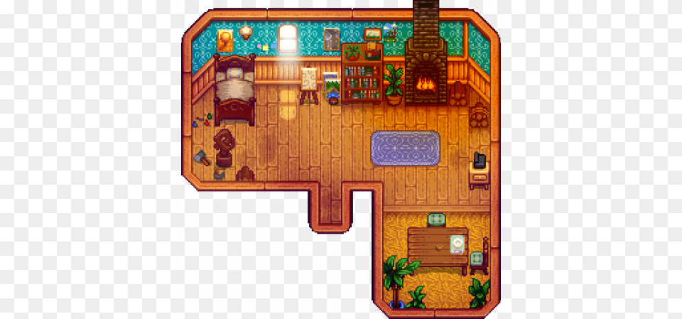 Cottage Interior Leah39s Cabin Stardew Valley Png