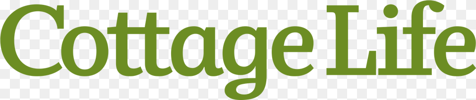 Cottage Life Channel Logo, Green, Text Png Image