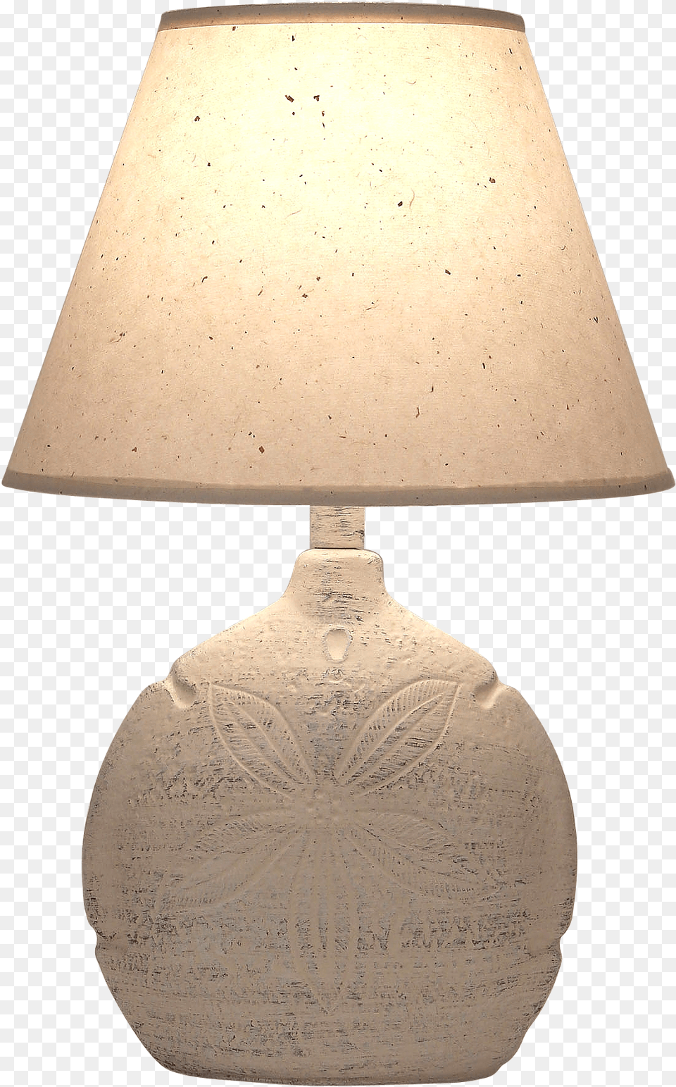 Cottage Sand Dollar Accent Lamp Lamp, Lampshade, Table Lamp Png