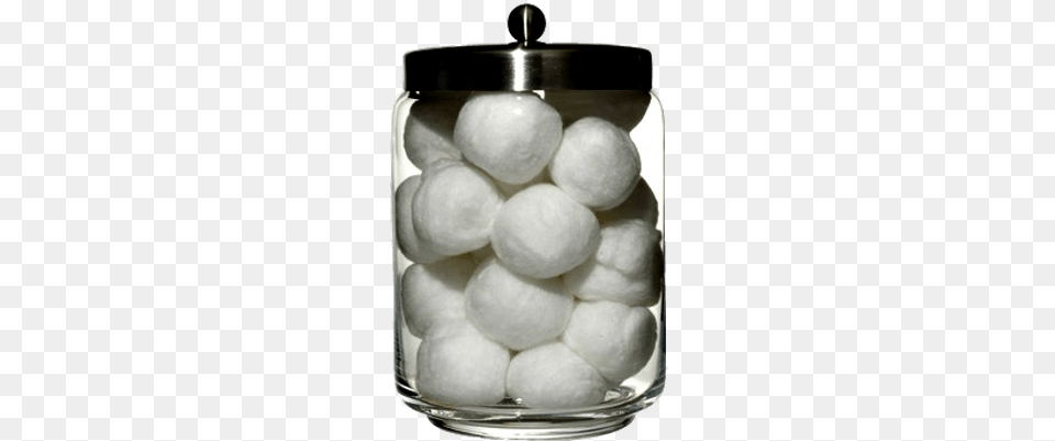 Cotton Balls In Glass Jar Cotton Balls Container, Nature, Outdoors, Snow, Snowman Free Png