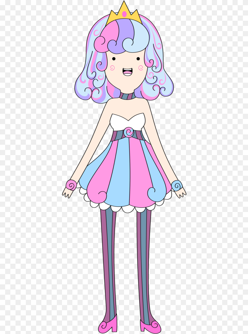 Cotton Candy Adventure Time Fan Character Princess, Female, Child, Person, Girl Png