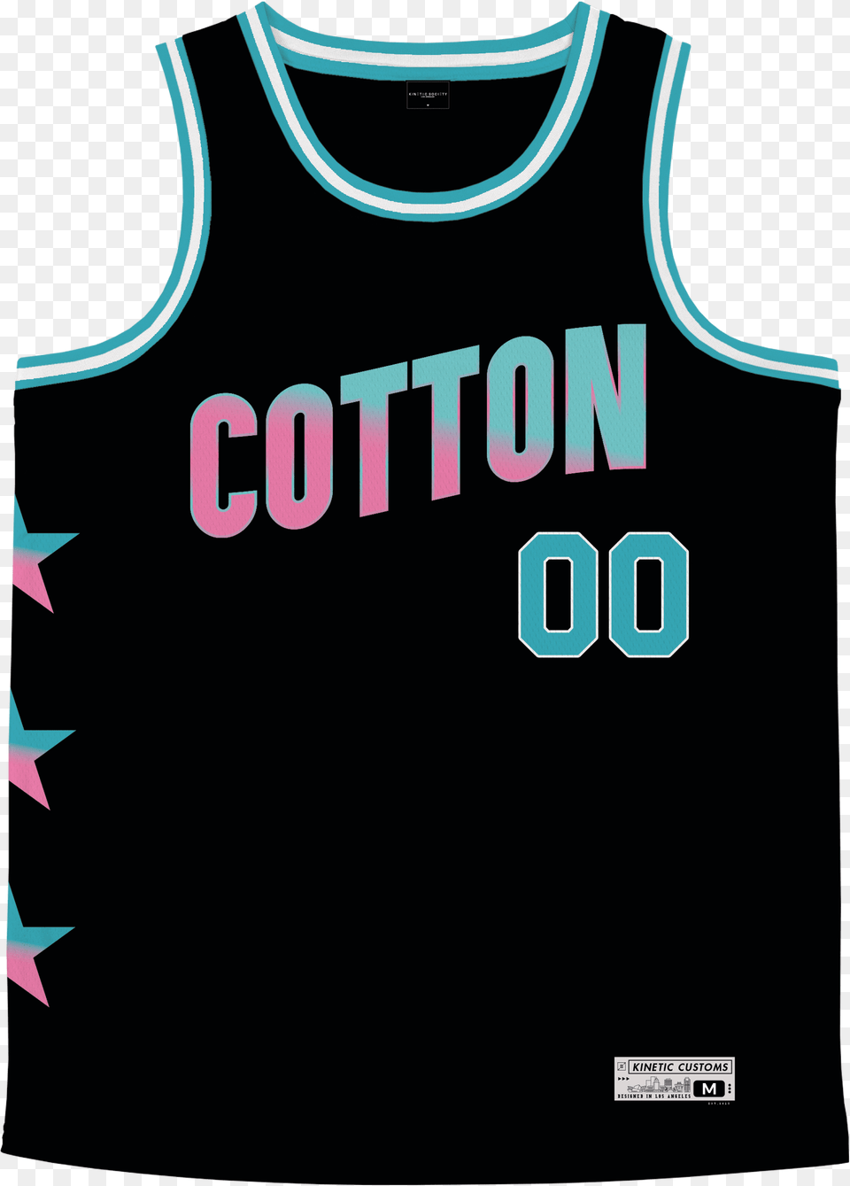 Cotton Candy Basketball Jersey Sleeveless, Clothing, Shirt, Person Png Image