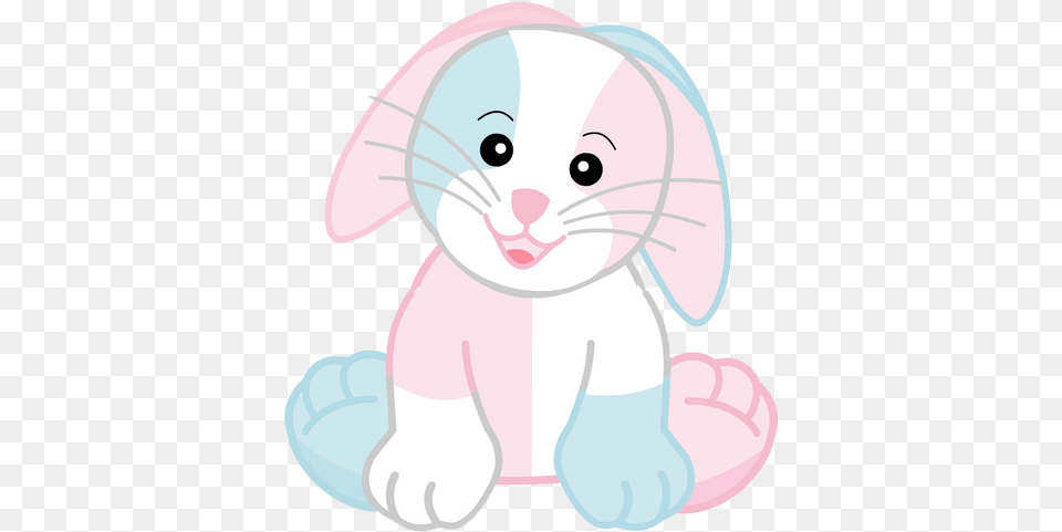 Cotton Candy Bunny Excited Cotton Candy Rabbit Webkinz, Face, Head, Person, Animal Png