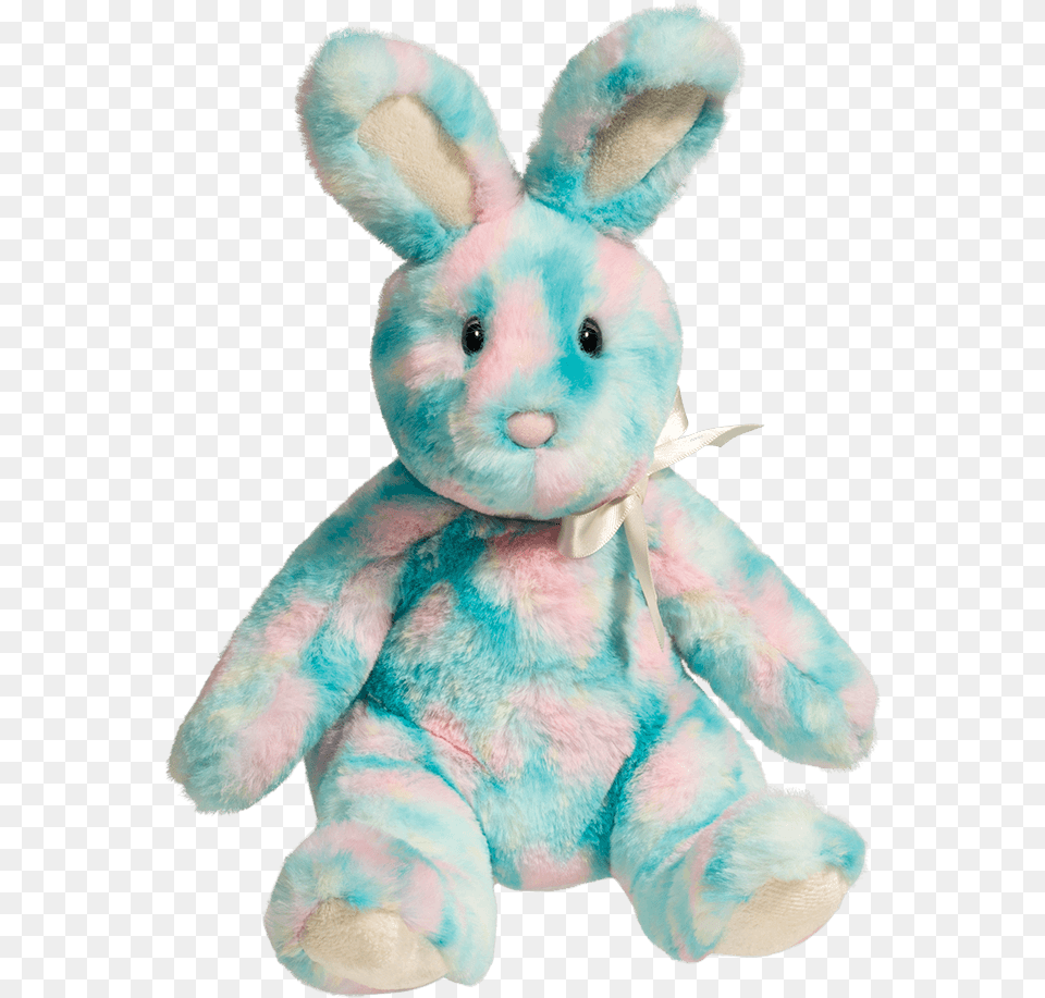 Cotton Candy Bunny Stuffed Toy, Plush, Teddy Bear Free Png