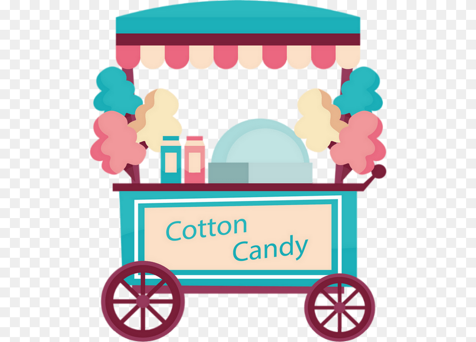 Cotton Candy Cart Clipart Transparent Cartoons Logo University Of Oklahoma Mascot, Machine, Wheel, Kiosk, Transportation Free Png