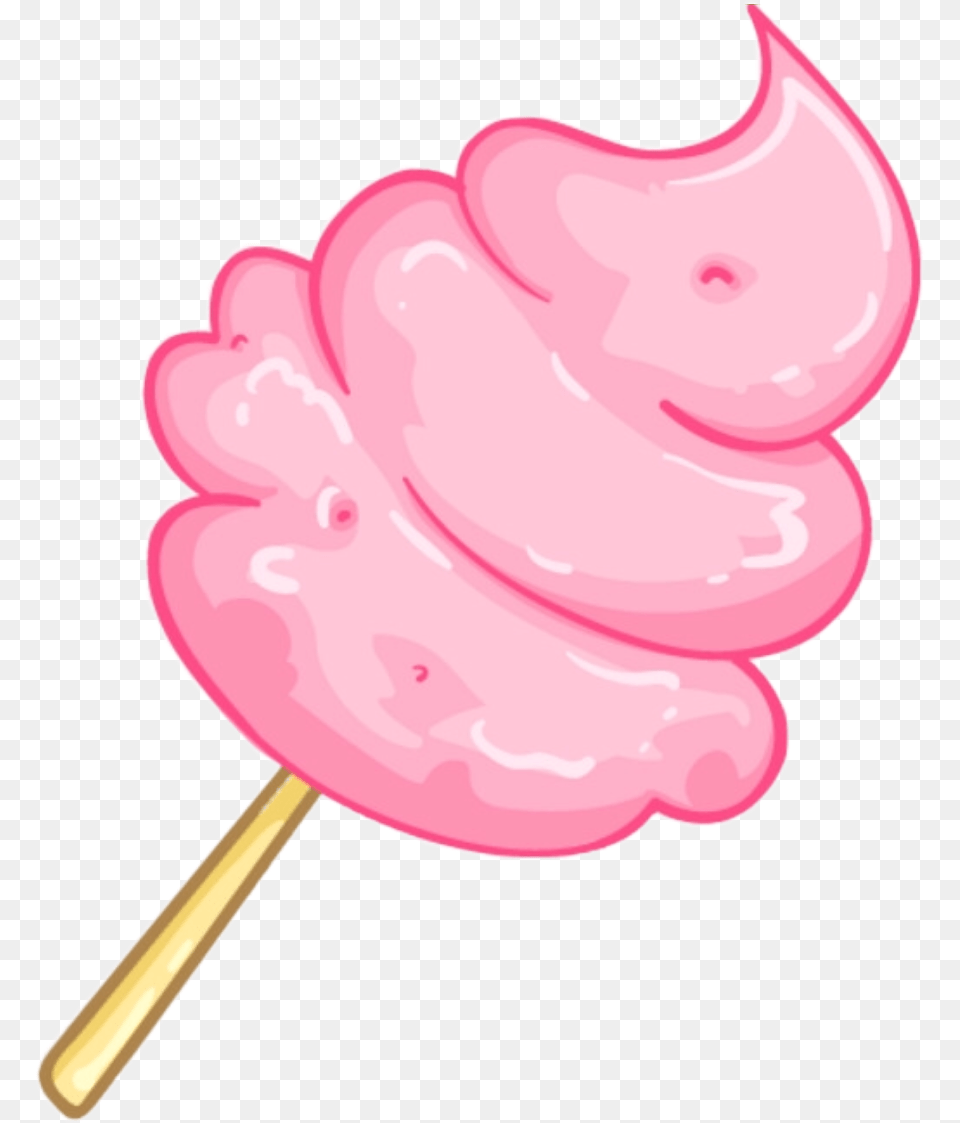 Cotton Candy Cottoncandy Freetoedit, Food, Sweets, Cream, Dessert Png Image