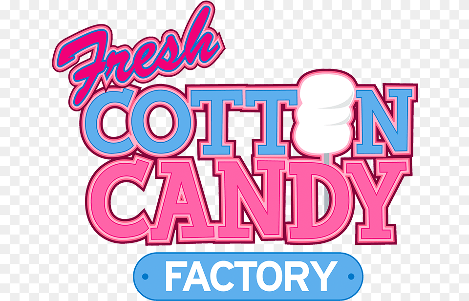 Cotton Candy Factory Cotton Candy Logo, Light, Dynamite, Weapon Free Png