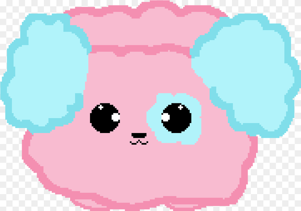 Cotton Candy Marshmallow Dog Clipart Download, Baby, Person, Face, Head Free Transparent Png