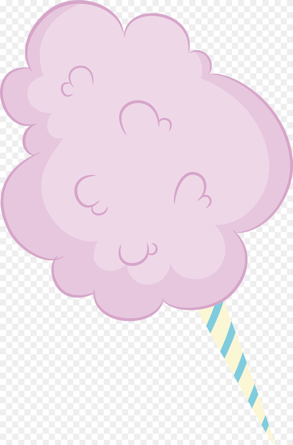 Cotton Candy Purple Clip Art Illustration, Baby, Flower, Person, Plant Free Transparent Png