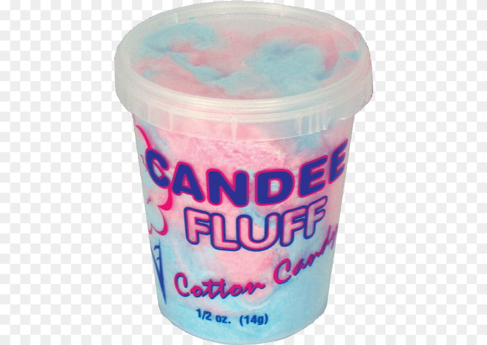 Cotton Candy And Candee Fluff Image Cotton Candy Ready To Eat, Dessert, Food, Yogurt, Cream Free Transparent Png