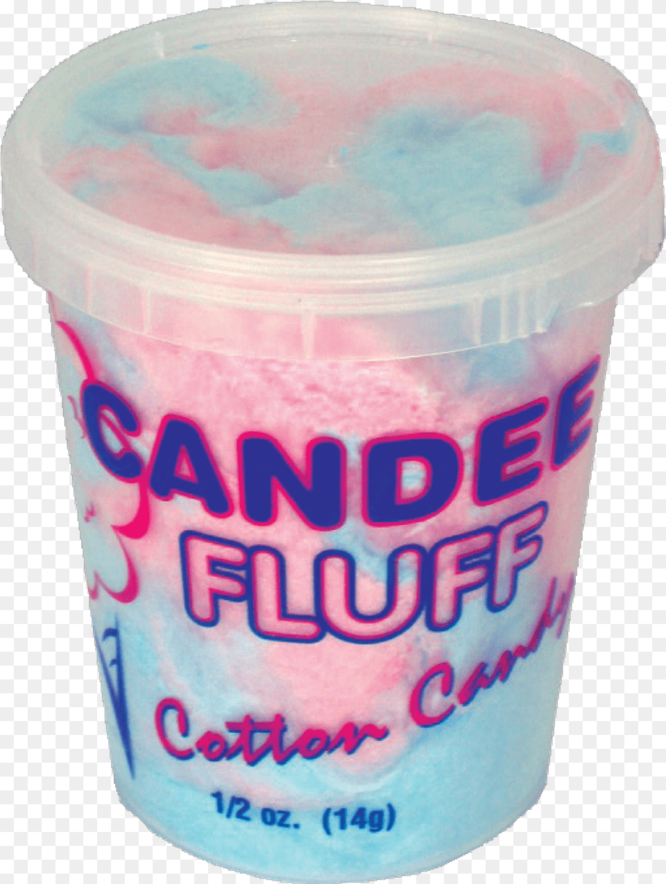 Cotton Candy Tub, Dessert, Food, Yogurt, Cream Free Png Download