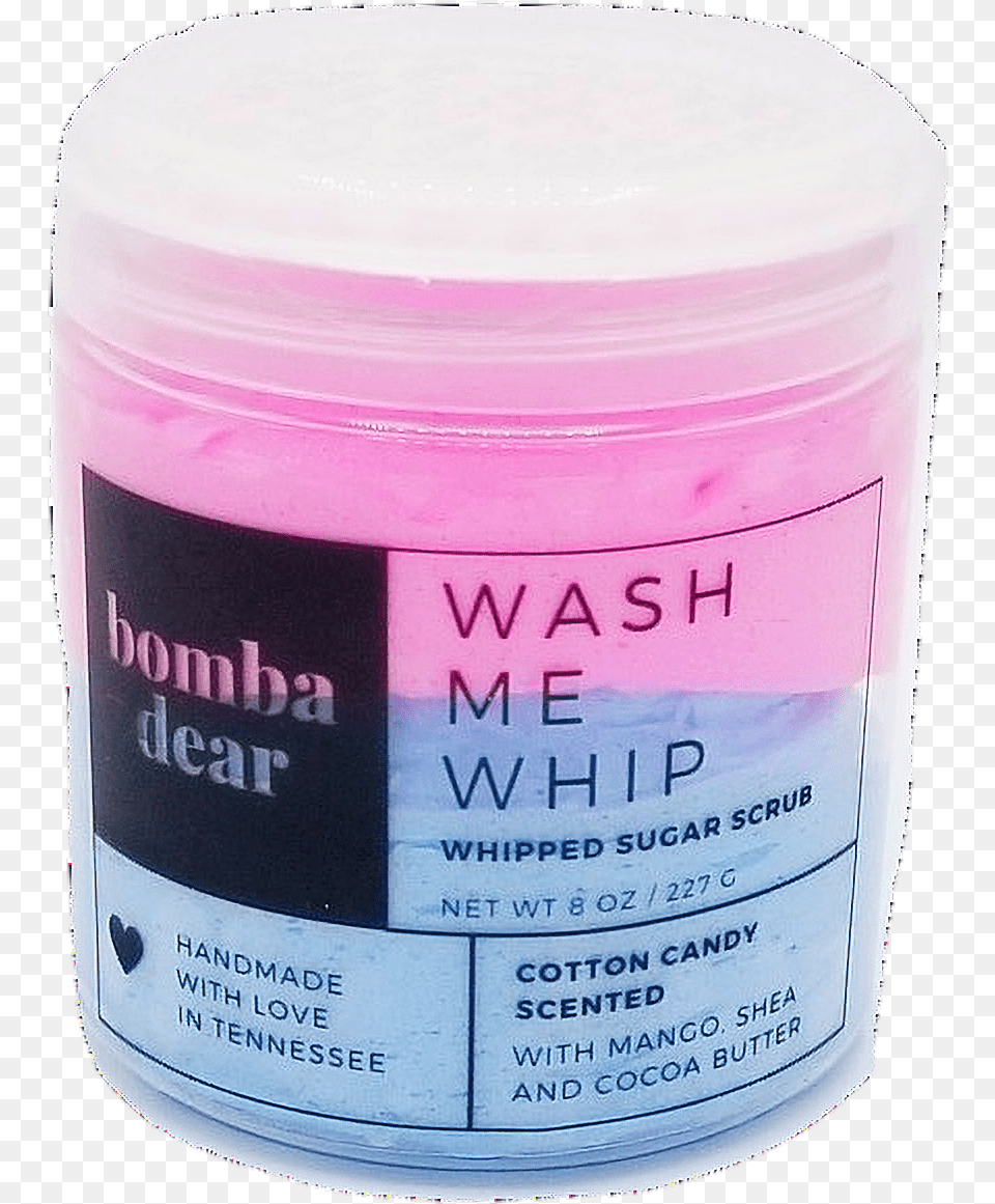 Cotton Candy Wash Me Whip Cosmetics, Deodorant, Can, Tin, Head Png Image