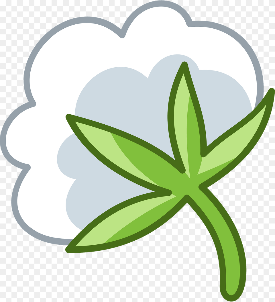 Cotton Clipart, Leaf, Plant, Flower, Herbal Free Png Download