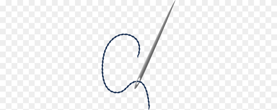 Cotton Clipart Needle, Sword, Weapon, Smoke Pipe Free Png Download